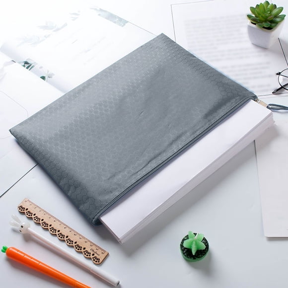 Stationery Bags Office Supplies Oxford Cloth Hot Pink Purple 33.5x24cm Thickened Writing Board for Student School Folder Organizer