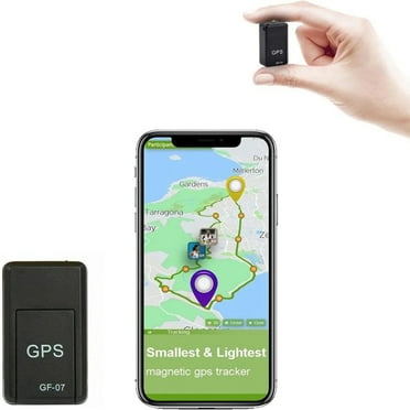 meihan Mini GPS Car Tracker, Voice Recorder GPS Locator, Magnetic Tracker for Vehicle/Person Location