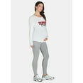 thumbnail image 3 of Time and Tru Maternity Essential Legging, Sizes S-XXL, 3 of 5