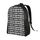 thumbnail image 2 of Balery Anchor Black Tartan Plaid Mochila - Mochila Estilosa y Duradera para Laptop de 15 Pulgadas con Tela Oxford Impermeable, 2 of 8