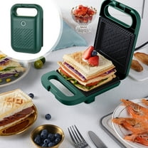 FHBVT Sandwich Maker for Home Use Quick and Efficient Breakfast Maker for Toasting Sandwiches Omelets More Non-stick Compact for Easy Storage Ideal for Small Kitchens or Dorm Rooms