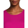 thumbnail image 5 of Time and Tru Women's Tie Waist Knit Dress, 5 of 5