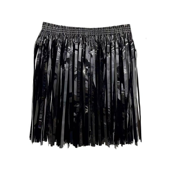 SDFGTstore Shimmering Grass Skirt Dance Skirts for Kid and Sparkling Dance Skirts