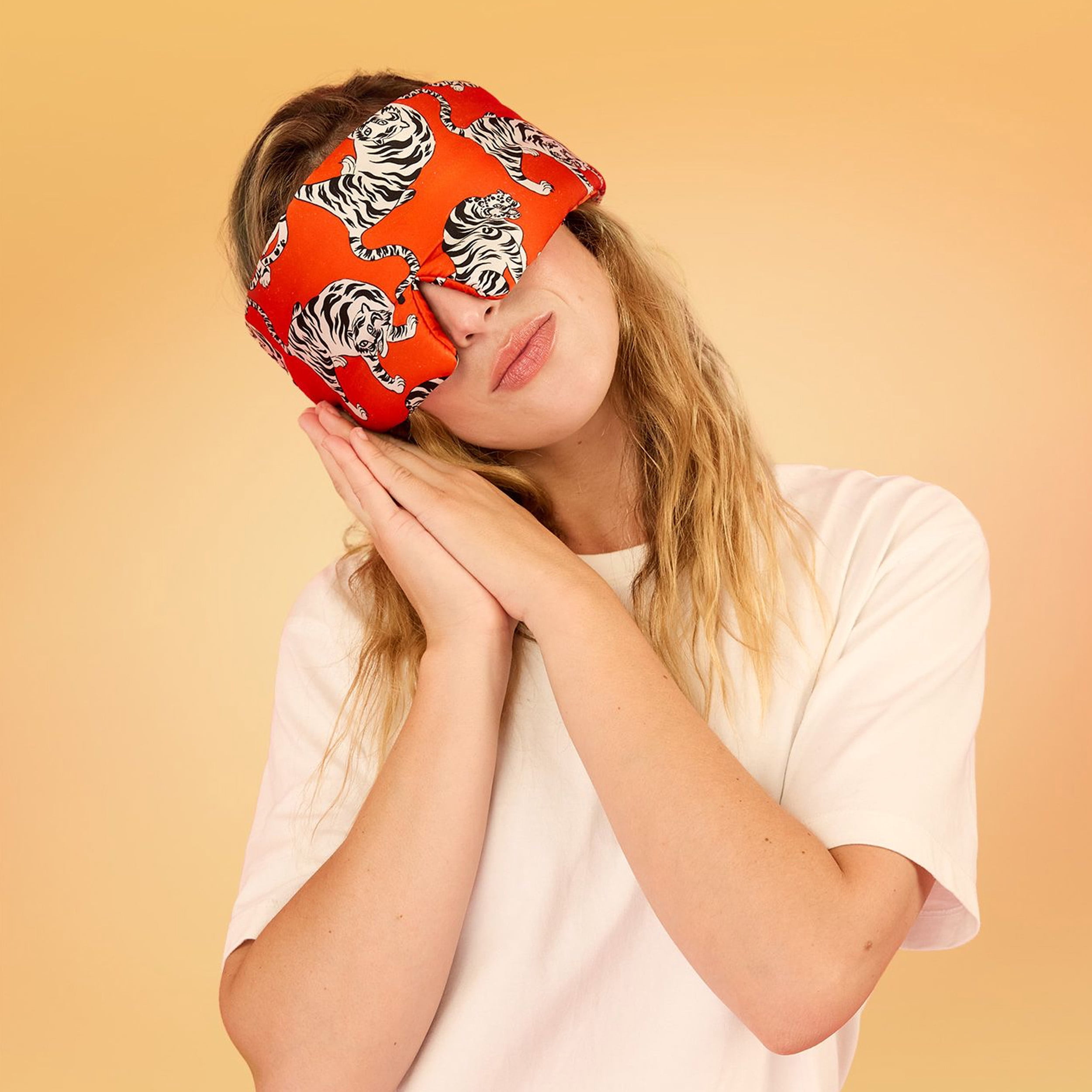Glow Mask by GLOW PEOPLE - Red Tiger.