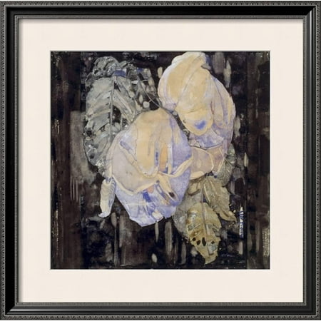 - Faded Roses Framed Art Print Wall Art By Charles Rennie Mackintosh - 23.5x17