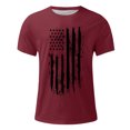 thumbnail image 3 of Chemises à Manches Longues pour Hommes Imprimé Décontracté Col Rond T-Shirt à Manches Courtes, Chemises à Manches Longues pour Hommes Coton, 3 of 4