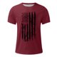 thumbnail image 3 of Camisetas de Manga Larga para Hombres Imprimir Casual Cuello Redondo Camiseta de Manga Corta, Camisetas de Manga Larga para Hombres Algodón, 3 of 4