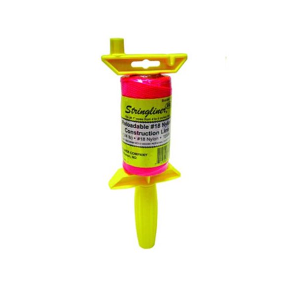 Stringliner 700-25762 1000 ft. Braided Twine Pro-Reel, Fluorescent Pink