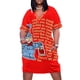 thumbnail image 1 of Conjunction Junction Conductor Letras Vestido suelto con bolsillo ropa vestido de noche, 1 of 7