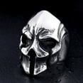 thumbnail image 5 of ZMY Home Spartan Mask Stainless Steel Ring for Men, Size 11, 5 of 6