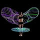 thumbnail image 5 of 2026 Multicolor LED Hula Hoop - Auto-Color Changing RGB Lights, USB Rechargeable & Music Sync for Dance Fitness Gym (Durable ABS), 5 of 5