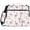 Cute Pink Flamingos and Palm Trees, variant on Zipper Binder with Shoulder Strap 2 inch 3 Ring Waterproof File Folder Organizer Bag 500 Sheet Cartoon Turtle Pattern