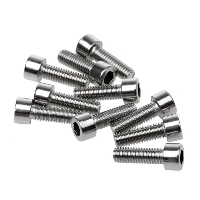 Soporte para Agua Macarena 10 Piezas Tornillos M5 * 15 de Acero Inoxidable