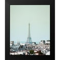 thumbnail image 2 of Villa, Mlli 12x14 Black Modern Framed Museum Art Print Titled - Eiffel Day, 2 of 5