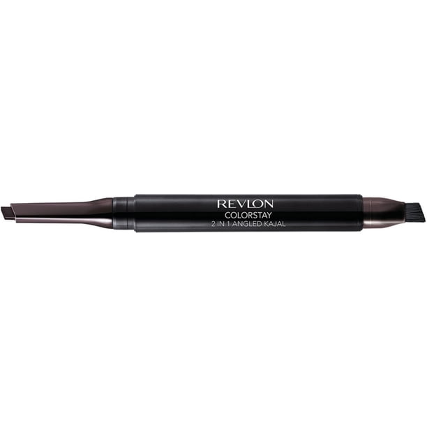 2 Pack Revlon ColorStay 2 in 1 Angled Kajal Waterproof Eyeliner 102