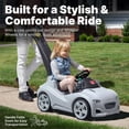 thumbnail image 2 of Step2 Whisper Ride Cruiser – Jouet porteur à pousser gris pour tout-petits, de 18 mois à 4 ans, 2 of 10
