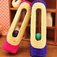 thumbnail image 3 of SPRING PARK Pet Cat Kitten Kitty Toy Rolling Sisal Scratching Post 3 Trapped Ball Training, 3 of 7