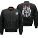 thumbnail image 3 of Chaqueta de bombardero con cremallera gruesa para hombre, ropa de otoño, estilo militar, táctica, de la Fuerza Aérea, estilo hip hop, 3 of 4