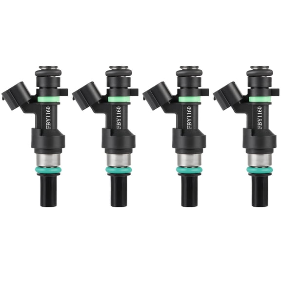 4ps CCIYU 16600-ED000, 16600ED000, FBY1160, FJ1075, FBY1160, FIJ0031, INJ613, M1331, 4G2173, 158-0931, 67682 Fuel Injector Kits fit for 2009-2011 for Nissan for Versa 12 Holes Automotive Engein