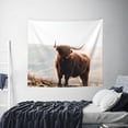 thumbnail image 4 of Daiia Yak Pattern Tapestry 60x51 Inches Wall Hanging Tapestry Artistic Wall Hanging Bedroom Wall Decor Living Room Tapestry Dorm Room Decor, 4 of 9