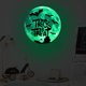 thumbnail image 3 of Txlixc poste de pared de luz nocturna de Halloween, decoración de luz nocturna de murciélago de bruja de luna 3D Txlixc  moda, 3 of 6