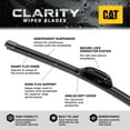 thumbnail image 2 of CAT Clarity Premium Performance All-Season Replacement Windshield Wiper Blades 22 + 22 Inch (2 Pcs), 2 of 6