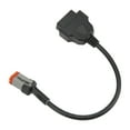 thumbnail image 6 of Motorcycle 4Pin to 16Pin OBD2 Diagnostic Cable Code Reader Convertor Scanner Adaptor 12‑24V, 6 of 8