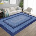 thumbnail image 3 of Modern Print Rug Washable Rugs for Living Room Soft Bedroom Rug Geometric Large Area Rug Non Slip Throw Rugs Stain Resistant Carpet for Nursery Dining Room, 3 of 7