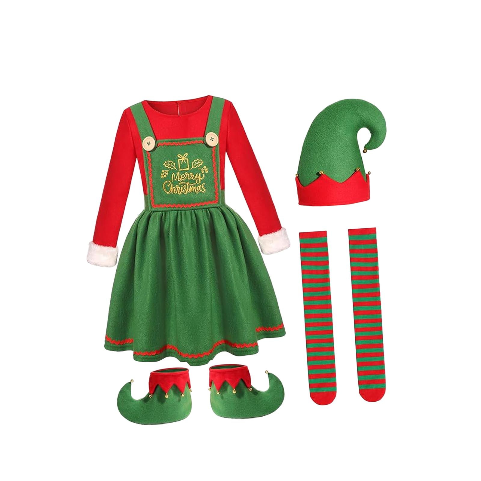 Disfraz de navideño para niños Fernando Traje de duende navideño 120 ...