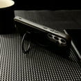 thumbnail image 6 of Magnetic Case for Samsung Galaxy A35 Ring Holder Bracket Cover, PU Leather Slim Case Compatible with MagSafe Wireless Charging, TPU Bumper Shockproof Non-Slip Case for Galaxy A35, Black, 6 of 10