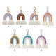 thumbnail image 4 of Llavero de arcoíris sweethay accesorio de moda bolso colorido/púrpura, 4 of 6