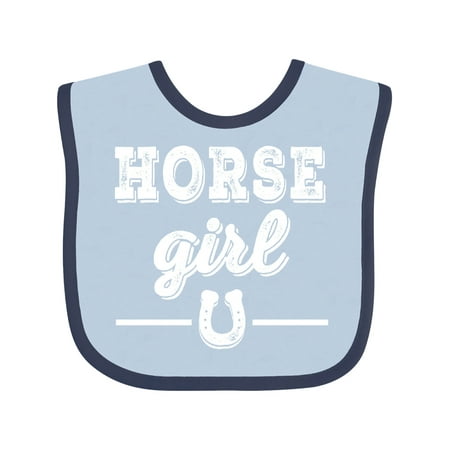 

Inktastic Horse Girl Cowgirl Equestrian Gift Baby Girl Bib