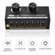 thumbnail image 3 of Selector de Señal de Audio de 6 en 1 Interruptor de Selección de Fuente para Auriculares y Altavoces con Control de Volumen para Amantes del Sonido, 3 of 6