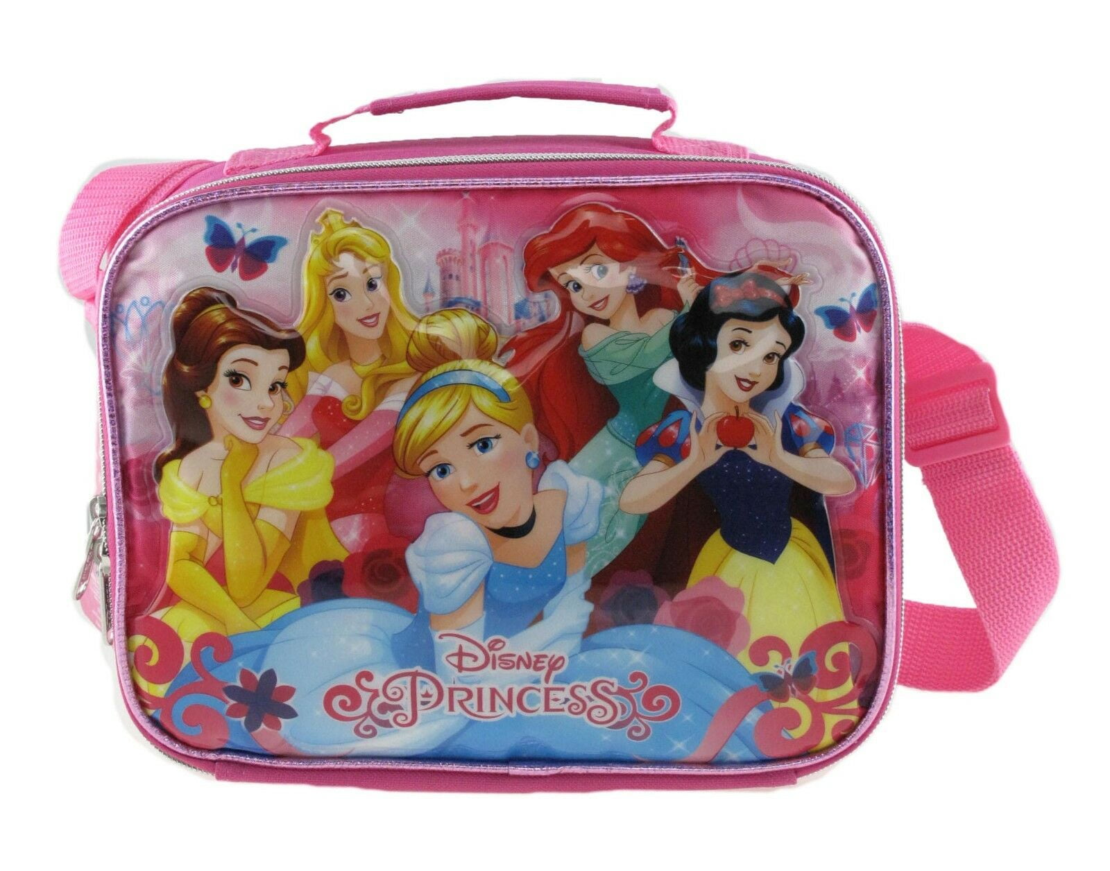 Disney Princess Insulated Lunch Bag with Shoulder Strap