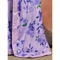 thumbnail image 4 of Floral Sequinned Embellished Border Pure Chiffon Saree - 27423570, 4 of 7