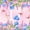 Pink Blue 04, variant on Manfei Kawaii Butterfly 7-Piece Twin Bedding,Cartoon Monogram C Bedding Comforter Set,Multicolored,Pink Reversible