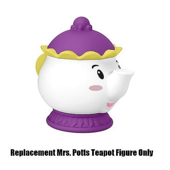 Replacement Part for Fisher-Price Little People Princess Playset - HPL23 ~ Replacement Princess Belle's Sidekick Mrs. Potts Teapot Figure ~ Inspired by Disney Beauty and The Beast