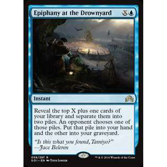 MtG Shadows Over Innistrad Rare Epiphany at the Drownyard #59