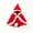 #01 Red【1x Pet Cape】, variant on Red Holiday Cape with Hood for Cats and Dogs, Playful Furry Ball Design, Easy Drawstring Closure, Lightweight for Winter Festive Outfits, 14.17" x 16.93", Red
