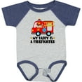 thumbnail image 3 of Inktastic Fireman Daddy is a Firefighter Boys or Girls Baby Bodysuit, 3 of 5