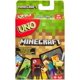 thumbnail image 1 of Juego de cartas UNO Minecraft, baraja de colección con temática de videojuego, 112 cartas, 1 of 5