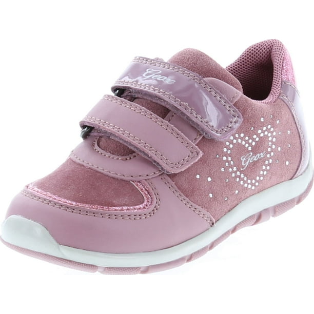 Lengua macarrónica Por el contrario Proponer Geox Girls Baby Shaax Fashion Sneakers, Dark Pink, 24 - Walmart.com