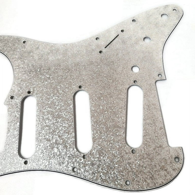 DAndrea Strat Guitar Pickguard Electric Stratocaster Silver