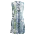 thumbnail image 5 of Robe Décontractée Sans Manches à Col Rond Imprimée pour Femmes, 5 of 5