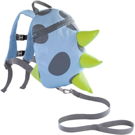 On the Goldbug Toddler Child Safety Security Harness and Monster Backpack, Blue