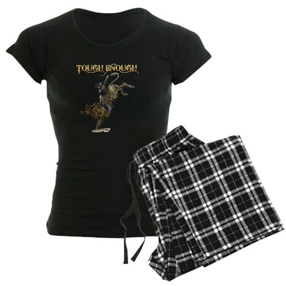 CafePress - Tough Enough - Women's Dark Pajamas