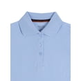 thumbnail image 3 of Smith's American Girls' S/S Stretch Pique Polo Shirt Color: blue Size: 18 - 20, 3 of 3