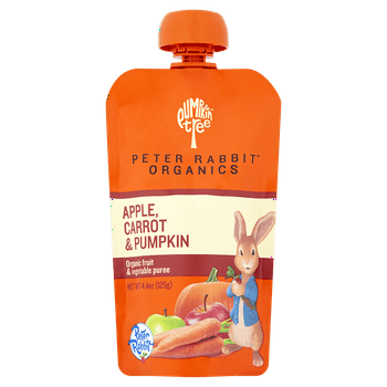 Peter Rabbit s Apple, Carrot & Pumpkin  Puree, 4.4 oz