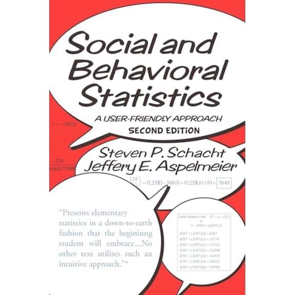 Pre-Owned Social and Behavioral Statistics: A User-Friendly Approach (Paperback) 081334168X 9780813341682