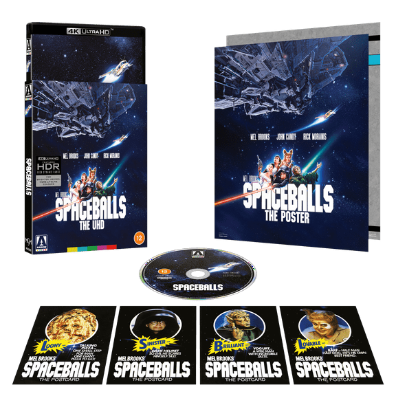 Spaceballs Limited Edition (4K Ultra HD) Daphne Zuniga Mel Brooks Rick Moranis Bill Pullman